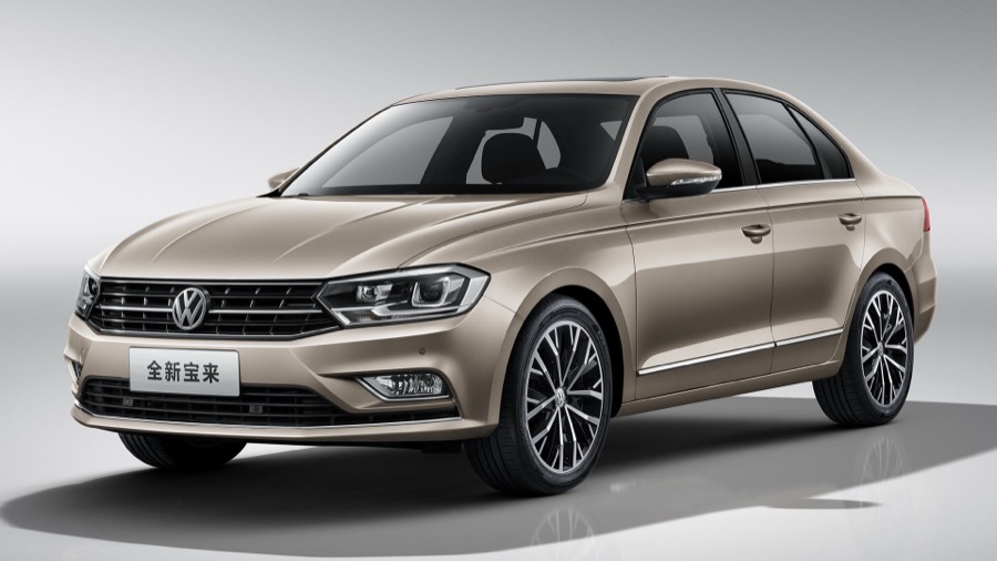 大众宝来装车效果