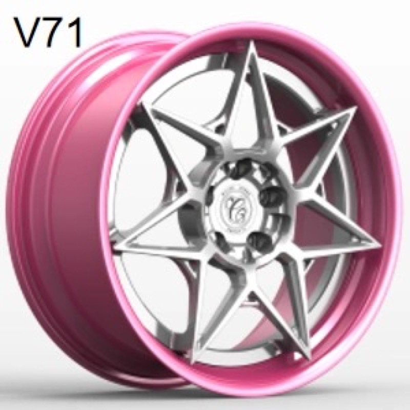 色耐特轮毂样品